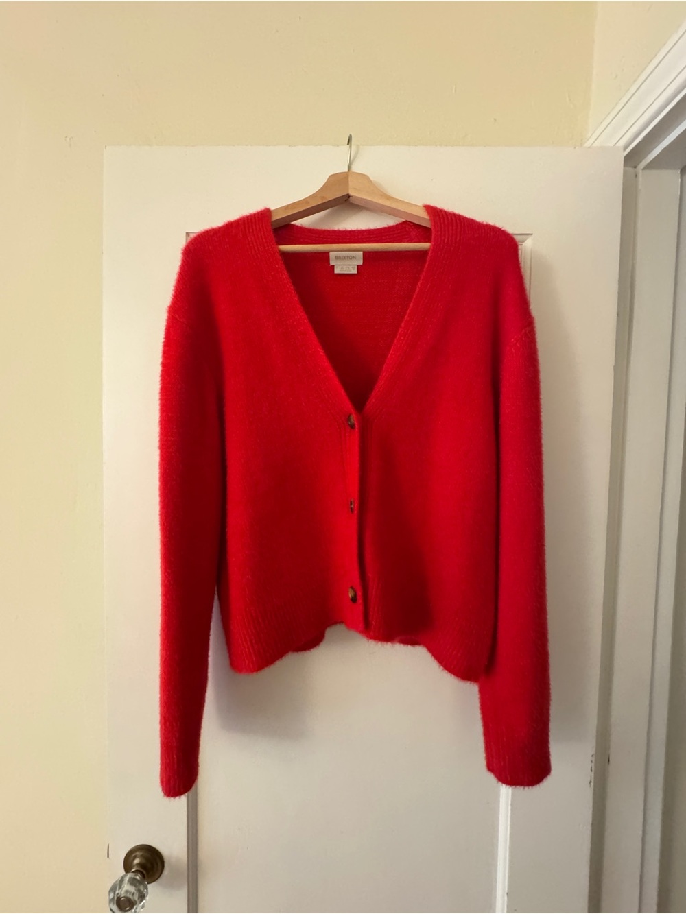 LIKE NEW! Brixton Red Cardigan